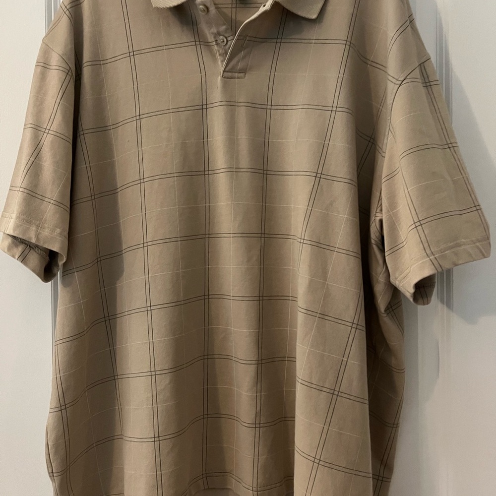 Van Heusen Tan Polo Shirt Classic Design
